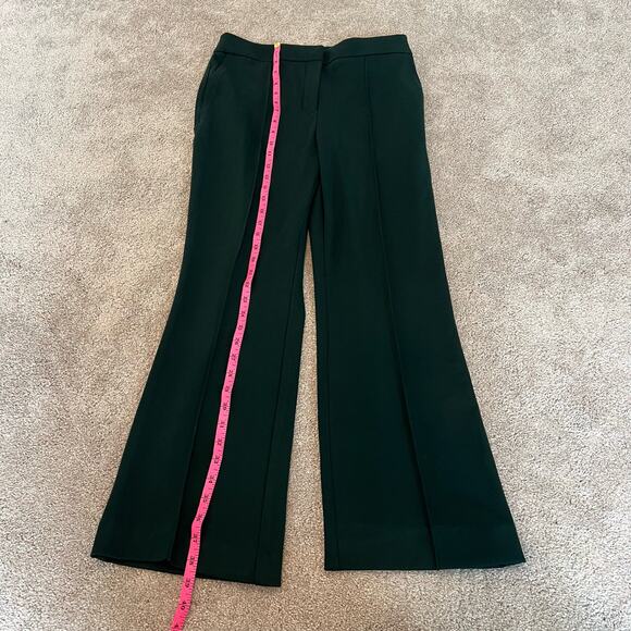 Rachel Zoe Women's Dark Green Trouser Pant Size 10 - Picture 3 of 11